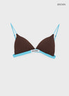 Keisha Color-block Bra Top