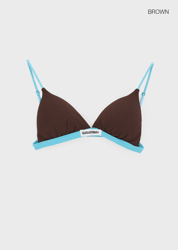 Keisha Color-block Bra Top