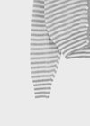 Hottin Striped Bamboo Knit Cardigan