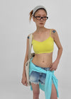 Shurung Strap Bra Top (Built-in Cap)