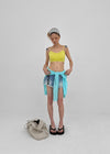 Shurung Strap Bra Top (Built-in Cap)