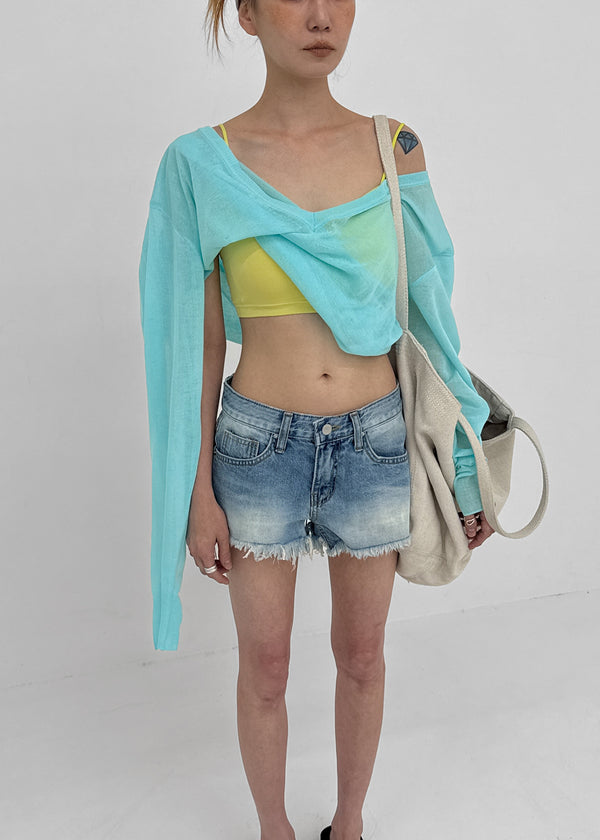 Shurung Strap Bra Top (Built-in Cap)