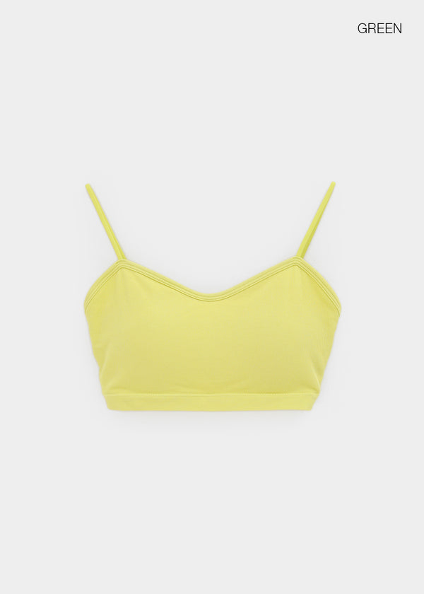 Shurung Strap Bra Top (Built-in Cap)