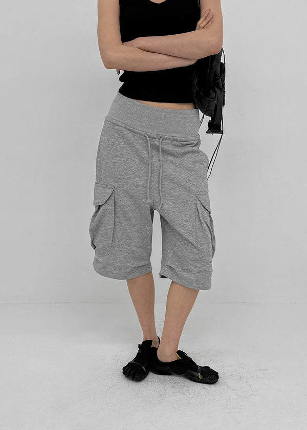 Poet Folding Cargo Bermuda Shorts