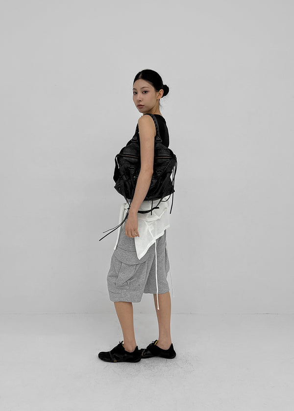 Poet Folding Cargo Bermuda Shorts