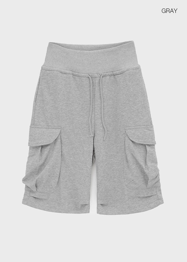 Poet Folding Cargo Bermuda Shorts