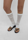 Tebilu Ribbed Leg Warmers