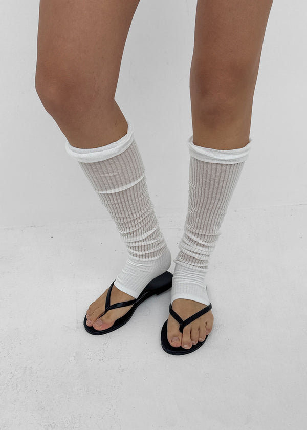 Tebilu Ribbed Leg Warmers