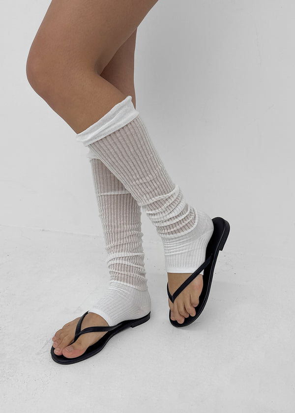 Tebilu Ribbed Leg Warmers
