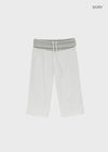 Torya Striped Folding Capri Pants