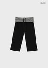 Torya Striped Folding Capri Pants