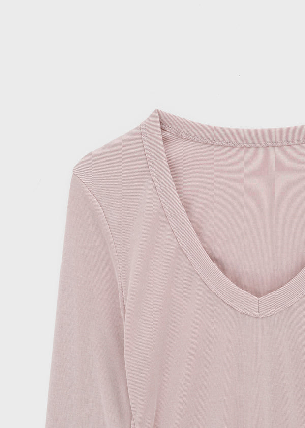 Compelli V-neck 3/4 Sleeves