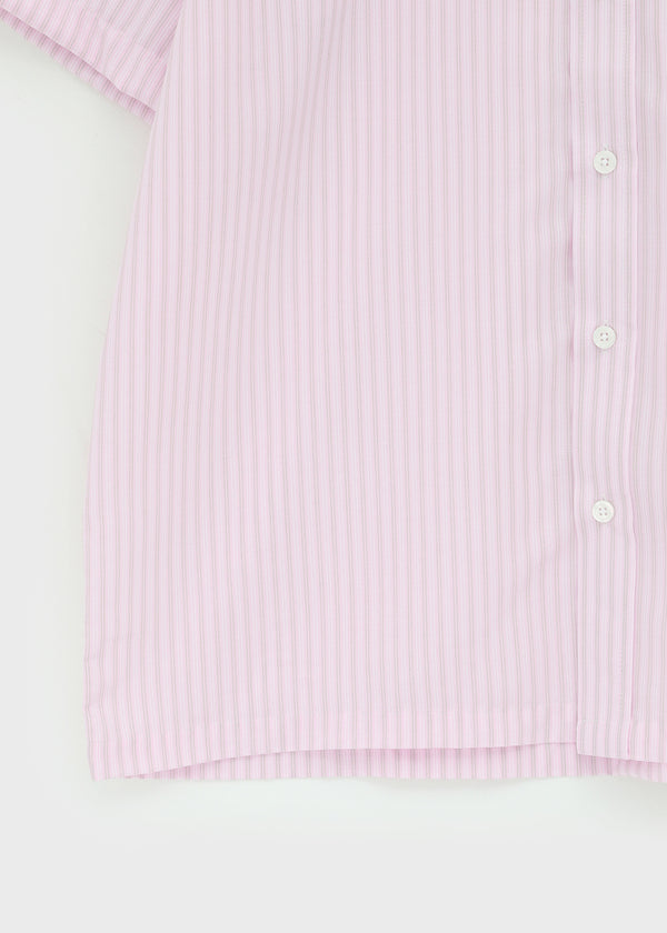 (UNISEX) Neod Stripe Short Sleeve Shirt