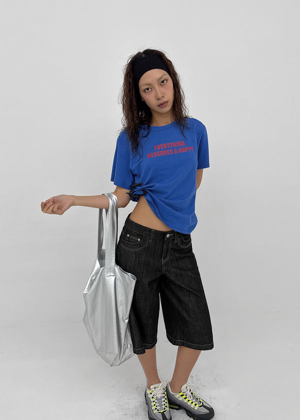 Phoebets Lettering Short Sleeve T-shirt