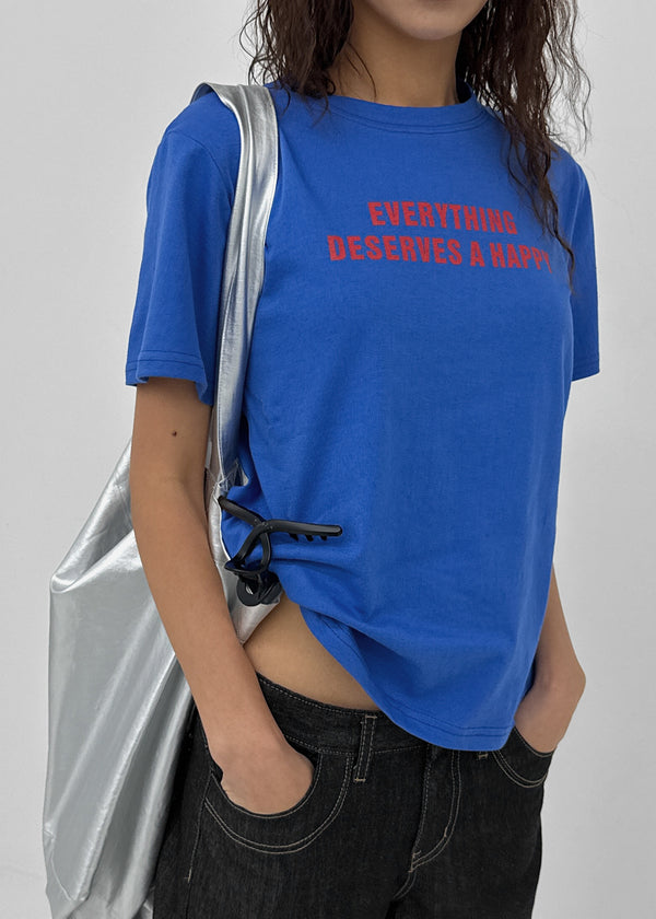 Phoebets Lettering Short Sleeve T-shirt