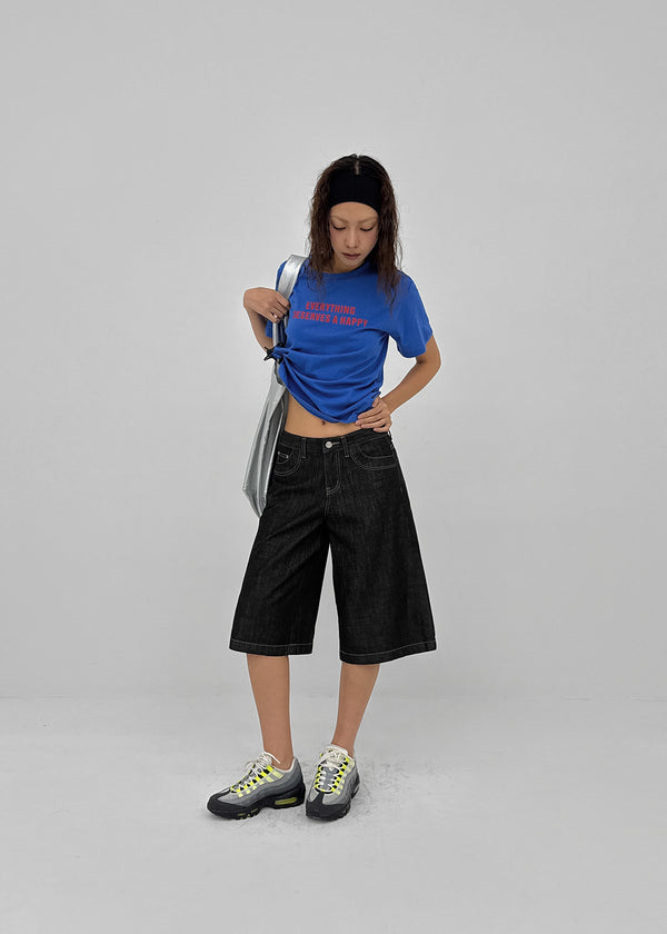 Phoebets Lettering Short Sleeve T-shirt