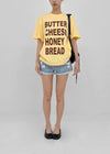 (UNISEX) Potato Lettering Short Sleeve T-shirt