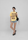(UNISEX) Potato Lettering Short Sleeve T-shirt
