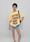 (UNISEX) Potato Lettering Short Sleeve T-shirt