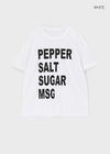 (UNISEX) Potato Lettering Short Sleeve T-shirt