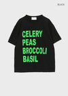 (UNISEX) Potato Lettering Short Sleeve T-shirt