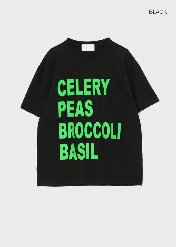 (UNISEX) Potato Lettering Short Sleeve T-shirt