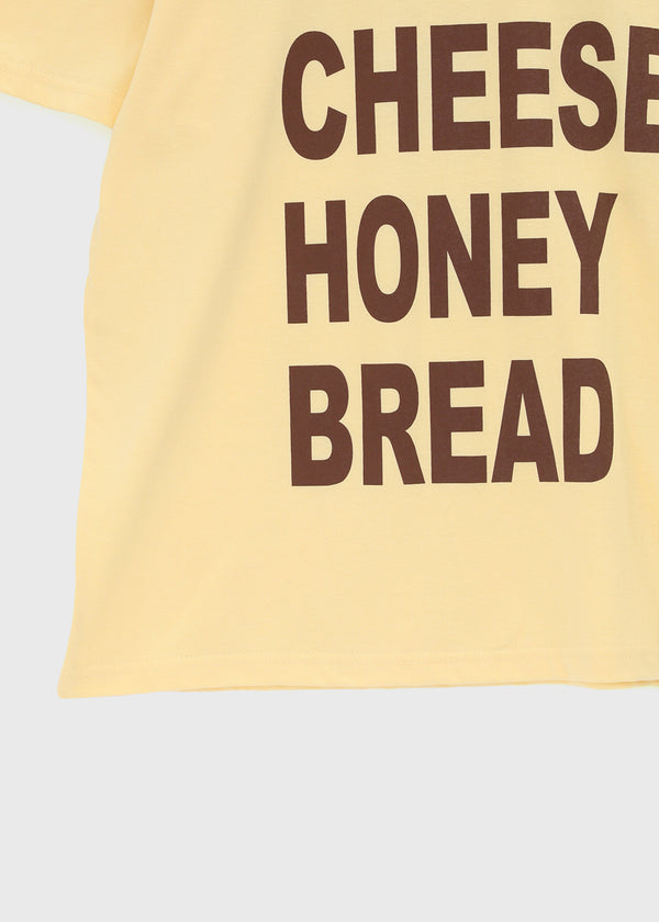 (UNISEX) Potato Lettering Short Sleeve T-shirt