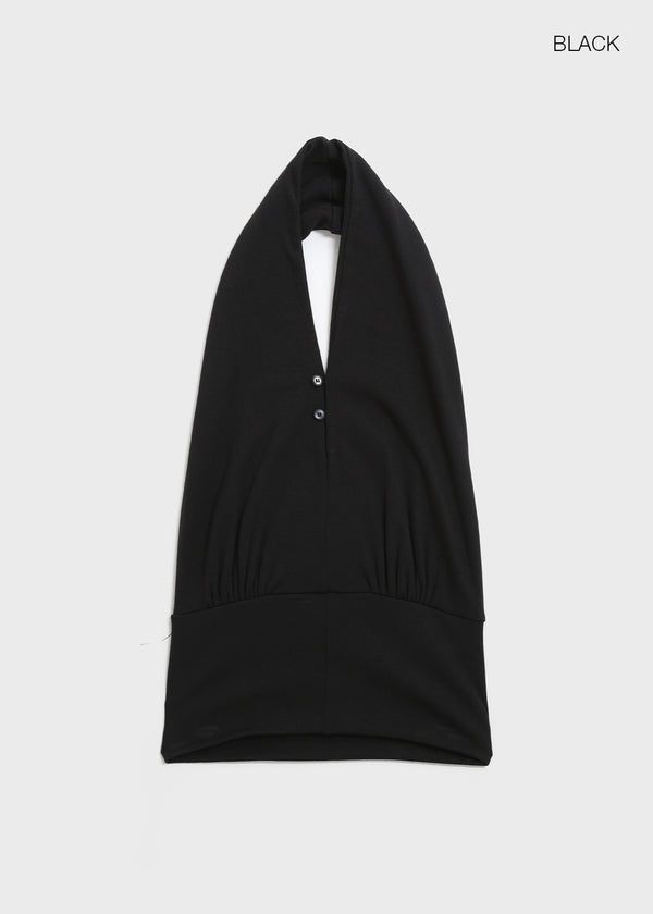 Loire Button Halter Sleeveless