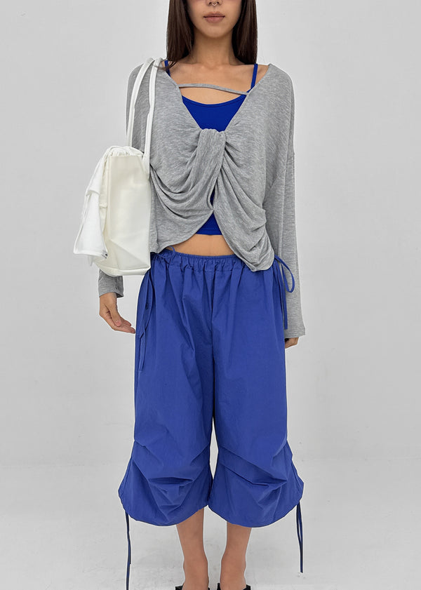 Wanon Twist Tension Long Sleeve Tee