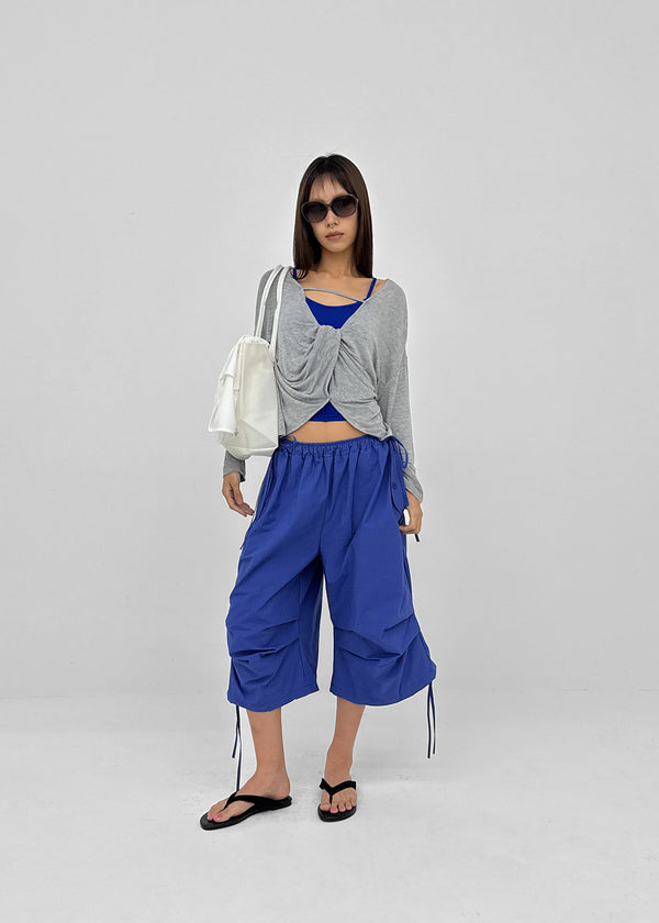 Wanon Twist Tension Long Sleeve Tee