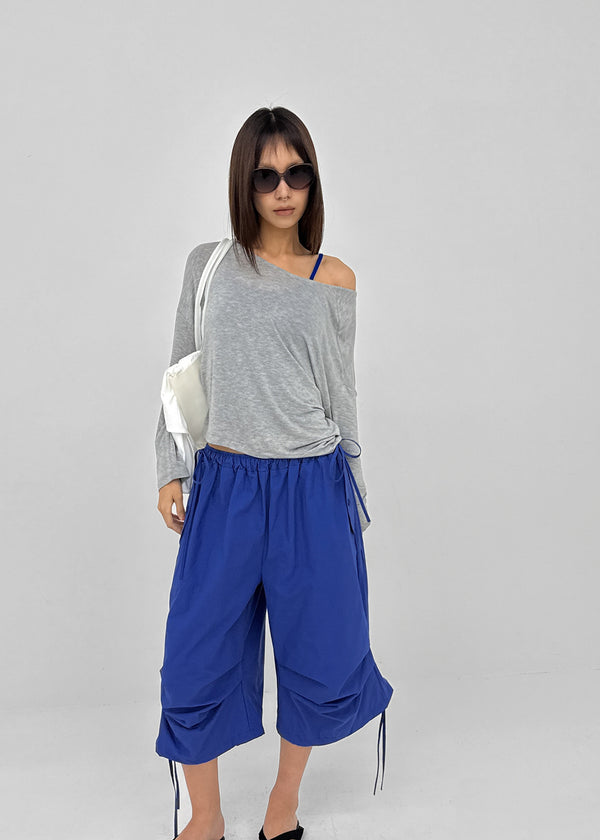 Wanon Twist Tension Long Sleeve Tee