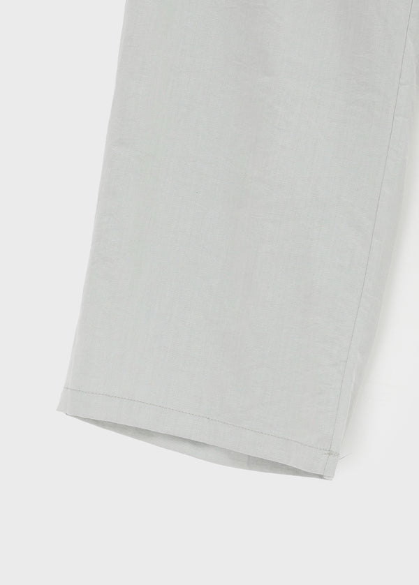 Horon Cool Linen Slim Elastic Waist Pants
