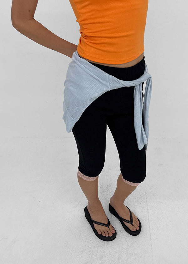Tempo Lace Capri Leggings