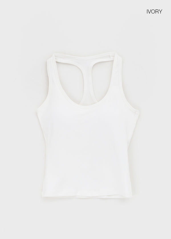 Yenfel Mango U-neck Sleeveless (Built-in Cap)