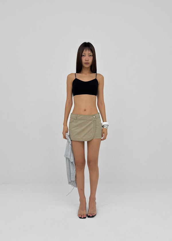 Shurung Strap Bra Top (Built-in Cap)