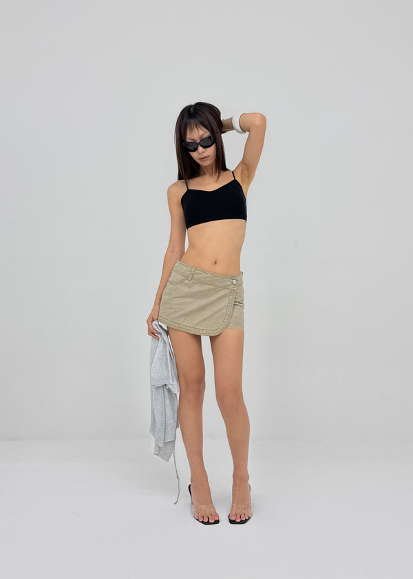 Shurung Strap Bra Top (Built-in Cap)