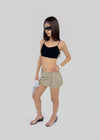 Shurung Strap Bra Top (Built-in Cap)