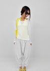 Wanon Twist Tension Long Sleeve Tee