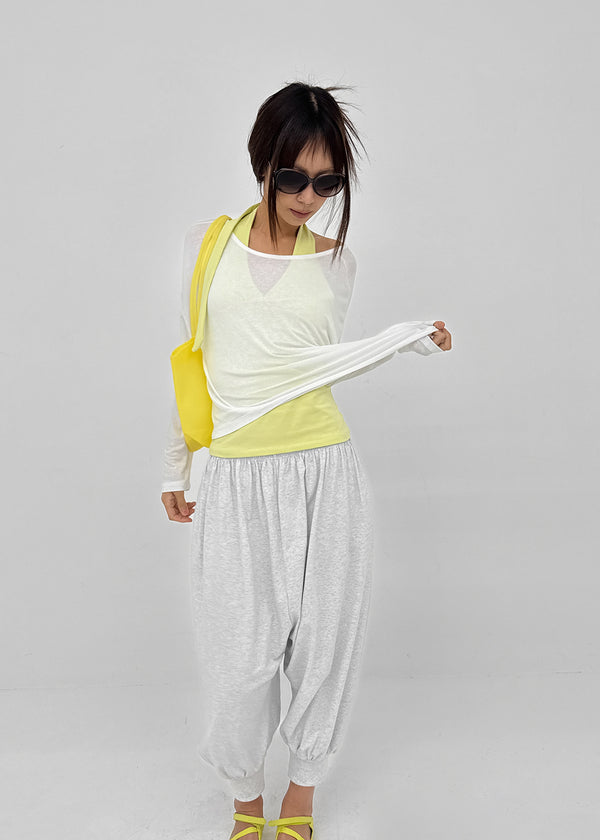 Wanon Twist Tension Long Sleeve Tee
