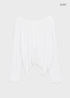 Wanon Twist Tension Long Sleeve Tee