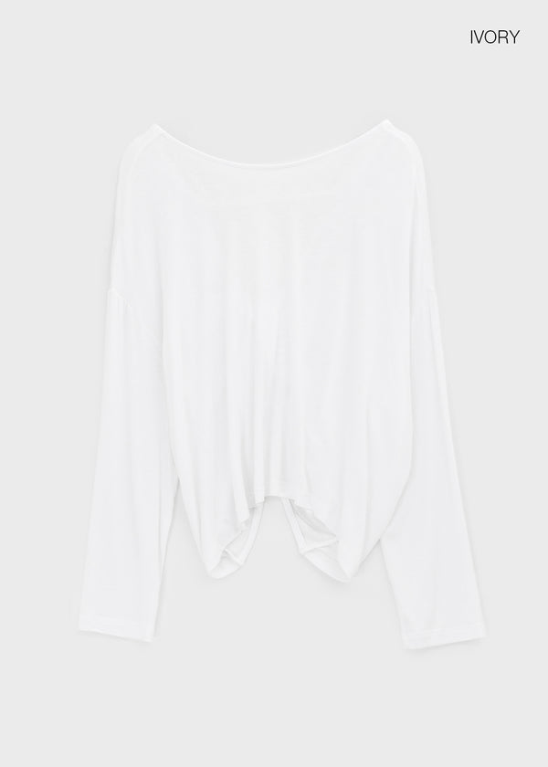 Wanon Twist Tension Long Sleeve Tee