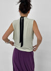 Tisu Draping Wrap Sleeveless
