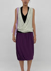 Tisu Draping Wrap Sleeveless