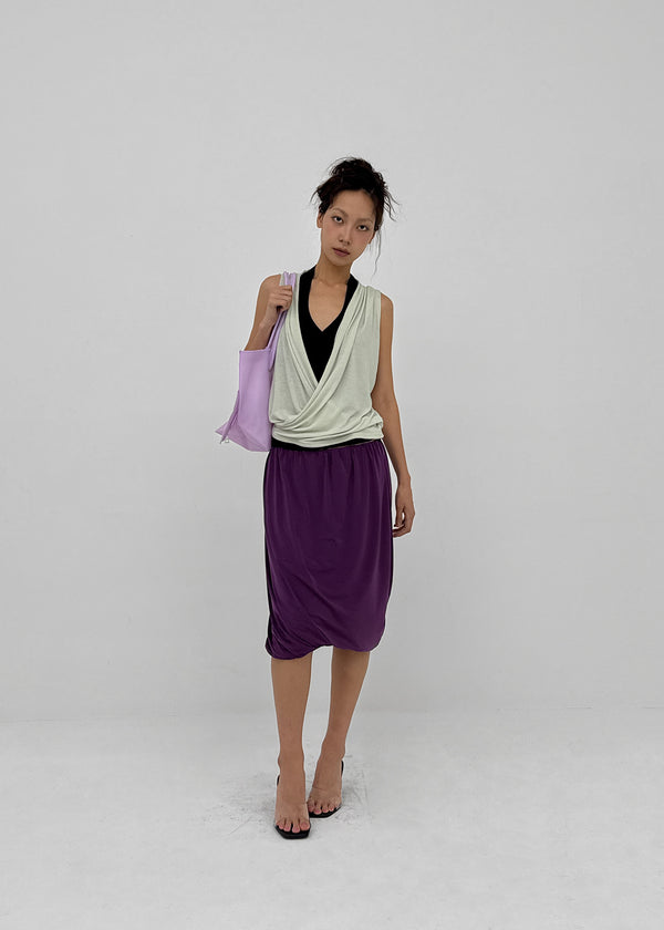 Tisu Draping Wrap Sleeveless