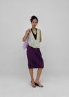 Tisu Draping Wrap Sleeveless