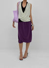 Tisu Draping Wrap Sleeveless