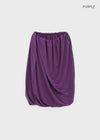 Teini Cooling Draping Midi Skirt