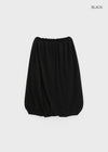 Teini Cooling Draping Midi Skirt