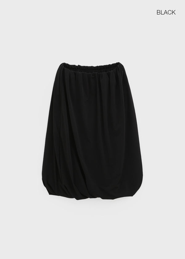 Teini Cooling Draping Midi Skirt