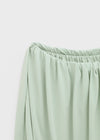 Teini Cooling Draping Midi Skirt